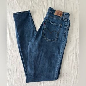 Levi 721 High Rise Skinny Jeans